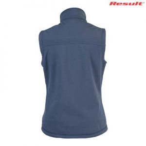 The Result Ladies Classic Softshell Vest is a waterproof, breathable, windproof softshell vest. 2 colours. S - 2XL. Great bonded softshell vests from Result.