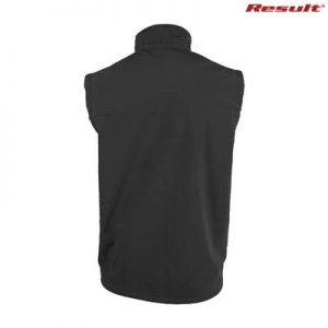 The Result Mens Classic Softshell Vest is a waterproof, breathable, windproof softshell vest. 2 colours. S - 5XL. Great bonded softshell vests from Result.