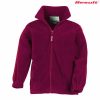 R036B Result Polartherm Youth Full Zip Jacket – Maroon