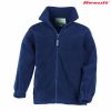 The Result Polartherm Youth Full Zip Jacket is a 330gsm polyester fleece.  6 colours.  6 - 14.  Great branded full zip fleece jackets from Result.