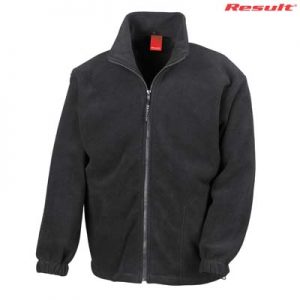 The Result Polartherm Adult Full Zip Jacket is a 330gsm polyester fleece. 6 colours. XS - 3XL. Great branded full zip fleece jackets from Result.