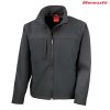 The Result Mens Classic Softshell Jacket is a waterproof, breathable, windproof softshell jacket.  4 colours.  S - 5XL.  Great bonded waterproof softshell jackets.