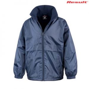 The Result Core Youth Dri Warm & Lite Jacket is a relaxed fit, StormDri polyester outer with microfleece inner.  6 colours.  Great branded jackets.