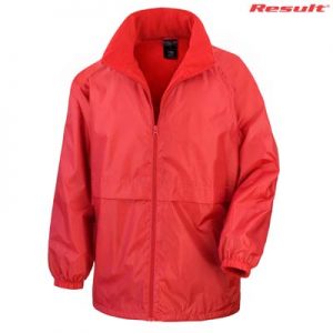 The Result Core Adult Dri Warm & Lite Jacket is a relaxed fit, StormDri polyester outer with microfleece inner. 6 colours. Great branded jackets.
