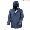 The Result Core Winter Parker is a tall fit, Stormdri, polyester parka jacket.  Black or Navy.  S - 5xl.  Great branded parka jackets from Result Clothing.