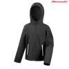 R224B Result Softshell Ladies TX Performance Jacket – Black