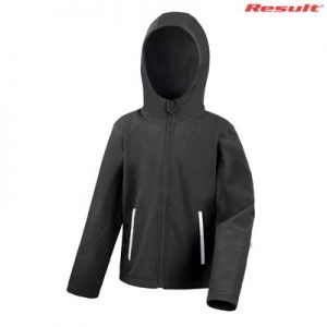R224B Result Softshell Ladies TX Performance Jacket - Black The Result Softshell Youth TX Performance Jacket is a relaxed fit, waterproof, softshell jacket. 6 - 14. 2 colours. Great embroidered softshell jackets.