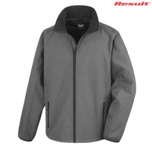 The Result Mens Core Printable Softshell Jacket is a slim fit, polyester outer, microfleece inner softshell jacket.  4 colours.  S - 5XL.  Great softshell jackets.