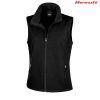 R232F Result Ladies Core Printable Softshell Vest – Black