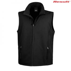 The Result Mens Core Printable Softshell Vest is a slim fit. polyester outer with microfleece inner, vest. S - 5XL. 3 colours. Great softshell vests.