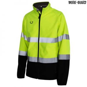 The Work-Guard Printable Softshell Safety Jacket is a 120gsm 100% polyester hi vis softshell jacket.  2 colours.  S - 5XL.  Great branded printable hi vis workwear.