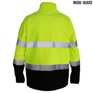 The Work-Guard Printable Softshell Safety Jacket is a 120gsm 100% polyester hi vis softshell jacket.  2 colours.  S - 5XL.  Great branded printable hi vis workwear.