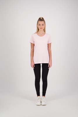 The Cloke Silhouette Tee is a scooped neck, 100% combed ring spun cotton tee. 21 colours. 8 - 20. Great tees from Cloke - unbranded or add your logo.
