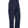 The Syzmik Mens Basic Cargo Pant is a regular, cotton drill, 310gsm work pant.  8 pockets.  Navy.  Great pants and workwear from Syzmik.