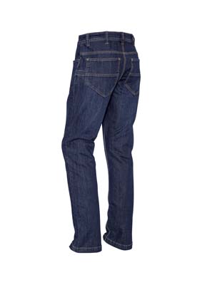 The Syzmik Stretch Denim Work Jeans is a 99% cotton, 283gsm work jeans.  72 - 132.  Blue.  Great branded denim jeans and workwear from Syzmik. 