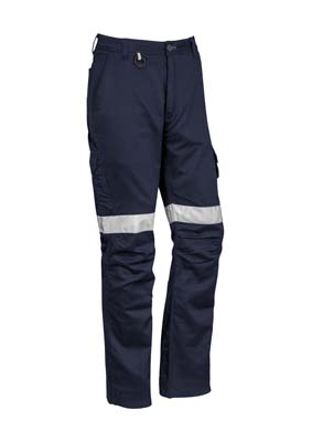 ZP904 Syzmik Mens Rugged Cooling Taped Pant The Syzmik Mens Rugged Cooling Taped Pant is a square weave cotton ripstop, 240gsm pant. Navy. 72 - 132. Great pants and workwear from Syzmik.
