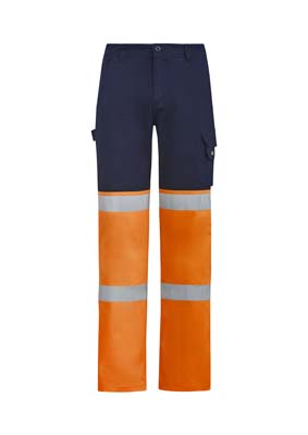 The Syzmik Bio Motion Hi Vis Taped Pant is a 240gsm, cotton drill work pant.  Bio Motion.  72 - 132.  Great taped pants and workwear from Syzmik.