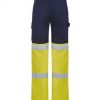 The Syzmik Bio Motion Hi Vis Taped Pant is a 240gsm, cotton drill work pant.  Bio Motion.  72 - 132.  Great taped pants and workwear from Syzmik.