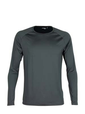 The Aurora Sports Kids Stadium Long Sleeve Tee is a 150gsm, 90% polyester, long sleeve tee.  3 colours. 4 - 14.  Great branded long sleeve performance tees.