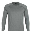 The Aurora Sports Stadium Long Sleeve Tee is a 150gsm, 90% polyester, long sleeve tee.  3 colours.  S - 5XL.  Great branded long sleeve performance tees.