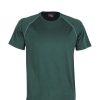 The Aurora Sports Kids XT Performance Tee is a v-neck, polyester performance tee.  Quick dry.  9 colours.  6 - 14.  Great performance sports wear.