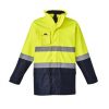 The Syzmik Hi Vis Basic 4 in 1 Waterproof Jacket is a 4 in Jacket, waterproof to 3000mm.  2 colours.  XXS - 7XL.  Great hi vis waterproof jackets from Syzmik.