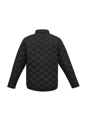 The Syzmik Hexagonal Puffer Jacket is a polyester outer with polyester fill, hexagonal puffer design jacket.  4 colours.  Great branded puffer jackets from Syzmik.