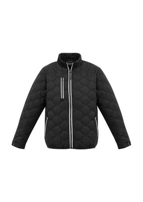 The Syzmik Hexagonal Puffer Jacket is a polyester outer with polyester fill, hexagonal puffer design jacket.  4 colours.  Great branded puffer jackets from Syzmik.