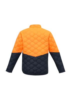 The Syzmik Hexagonal Puffer Jacket is a polyester outer with polyester fill, hexagonal puffer design jacket.  4 colours.  Great branded puffer jackets from Syzmik.