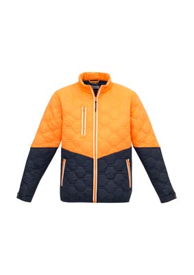 The Syzmik Hexagonal Puffer Jacket is a polyester outer with polyester fill, hexagonal puffer design jacket.  4 colours.  Great branded puffer jackets from Syzmik.