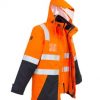 ZJ532 Syzmik Hi Vis 4 in 1 Waterproof Jacket
