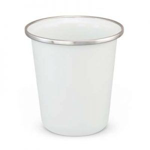 The TRENDS Bendigo Enamel Tumbler is a durable 230ml stainless steel tumbler with enamel finish. 2 colours. Great branded enamel drinkware from TRENDS.