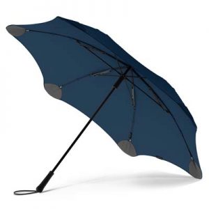 The BLUNT Exec Umbrella is a large, full length street umbrella.  Sized for 2 people.  High end.  2 colours.  Great branded corporate umbrellas.