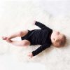 The Baby Blanks Long Sleeve Bodysuit is ideal for printing and embroidering on.  Size newborn to 12 - 18 months.  3 colours.  Great quality, printable baby clothes.