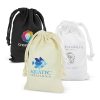 The TRENDS Cotton Gift Bag is a small drawstring gift bag, made from 120gsm cotton.  3 colours.  Great branded gift bags from TRENDS.