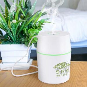 The TRENDS Aroma Diffuser provides a relaxing fragrant environment.  White.  Powered from USB or mains.  Just add your essential oils.