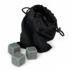 The TRENDS Whiskey Stone Set is a whiskey 'stone' set of 6 in a black cotton drawstring bag.  Branding available on bag.  Great promo product or corporate gift.