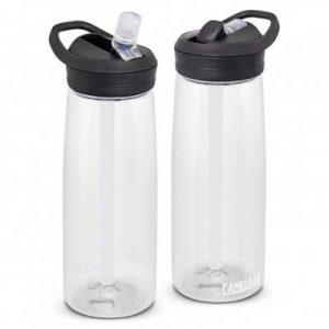 The Camelbak Eddy Bottle 750ml is a lightweight and durable drink bottle from a global leading brand.  5 colours.  Great co branded promo products.