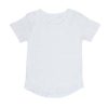 Baby Blanks Long Back Tee- White