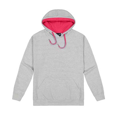 CLOKE-CHDK-Got-Colour-Kids-Hoodie-Grey-Marle-Fuchsia-F