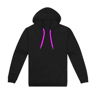CLOKE-DCHK-ColourMe-Kids-Hoodie-Black-Fuchsia-F