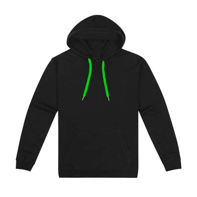 CLOKE-DCHK-ColourMe-Kids-Hoodie-Black-Neon-Green-F