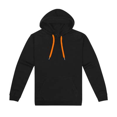 CLOKE-DCHK-ColourMe-Kids-Hoodie-Black-Neon-Orange-F
