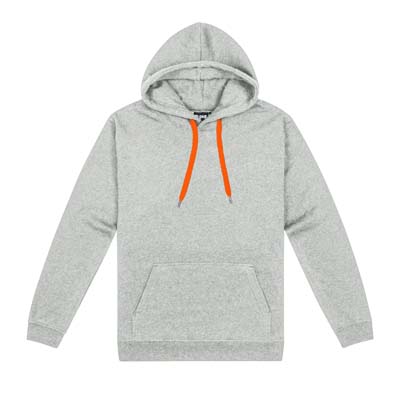 CLOKE-DCHK-ColourMe-Kids-Hoodie-Grey-Marle-Neon-Orange-F