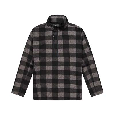 The Cloke Okarito Half Zip Fleece is possibly the ultimate kiwi fleece.  3 colours.  XS - 5XL.  330gsm heavyweight knitted fleece.