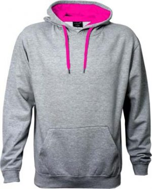 The Cloke Got Colour Hoodie is a custom coloured hoodie - contrast your hood lining and cords to match your brand colours.  XS - 5XL