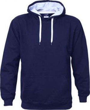 The Cloke Got Colour Hoodie is a custom coloured hoodie - contrast your hood lining and cords to match your brand colours.  XS - 5XL