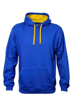 The Cloke Got Colour Hoodie is a custom coloured hoodie - contrast your hood lining and cords to match your brand colours.  XS - 5XL