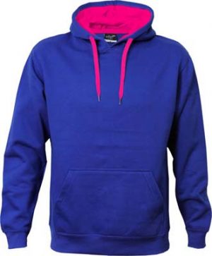 The Cloke Got Colour Hoodie is a custom coloured hoodie - contrast your hood lining and cords to match your brand colours.  XS - 5XL