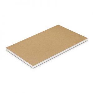 The Trends Reflex Notebook Medium is a perfect bound notebook. 2 colours - Natural and Black. Custom printing available.